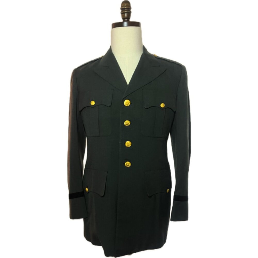 VINTAGE - US ARMY Class A Green Service Coat Male